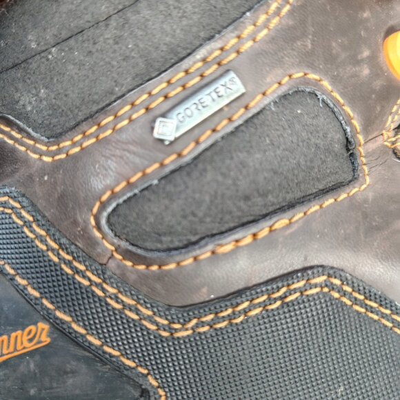 Danner Boots Mens Size 8.5 D Vicious 13858 4.5" Brown Orange 4.5" Leather Work - Picture 10 of 12